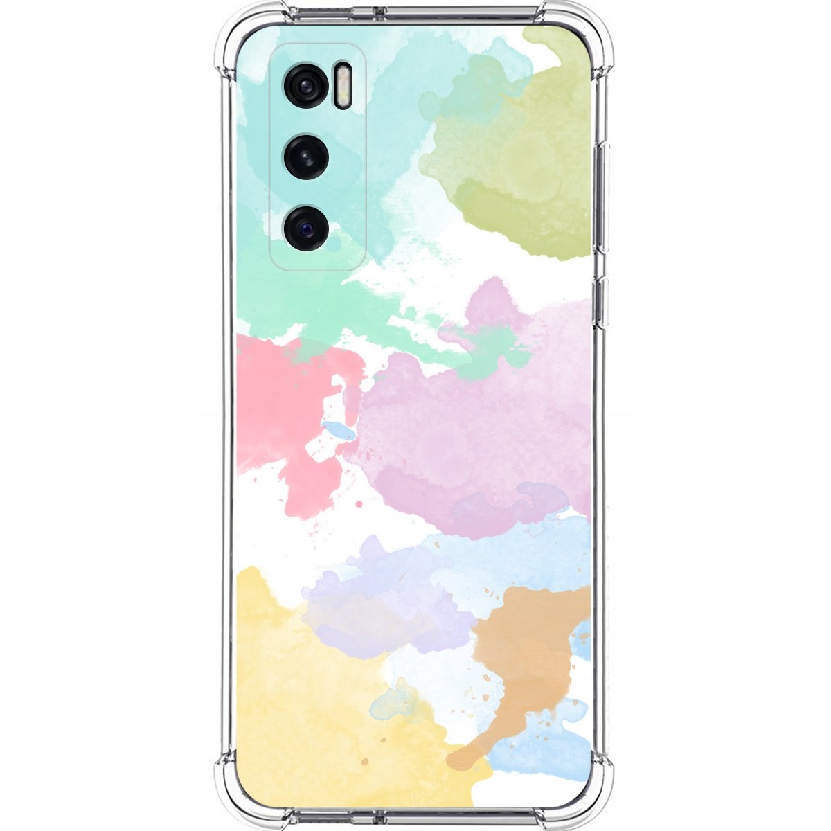 Funda Silicona Antigolpes para Vivo Y70 diseño Acuarela 11 Dibujos