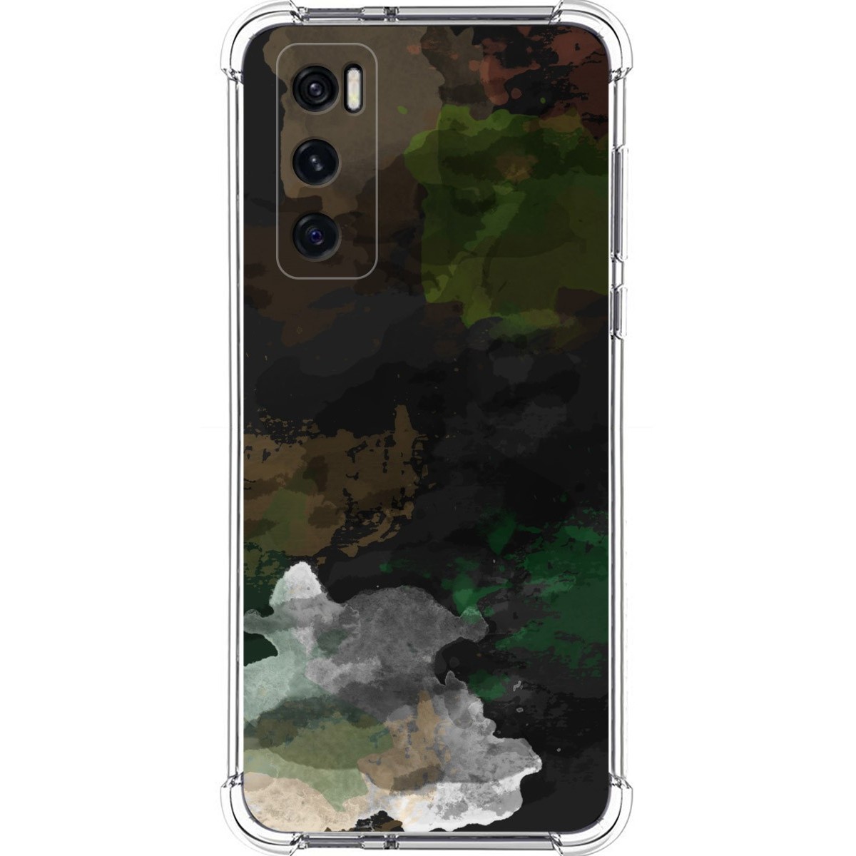 Funda Silicona Antigolpes para Vivo Y70 diseño Acuarela 12 Dibujos