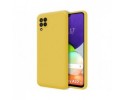 Funda Silicona Líquida Ultra Suave para Samsung Galaxy A22 4G / M22 color Amarilla