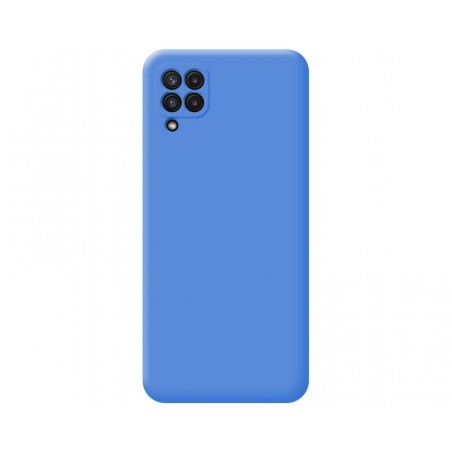 Funda Silicona Líquida Ultra Suave para Samsung Galaxy A22 4G / M22 color Azul