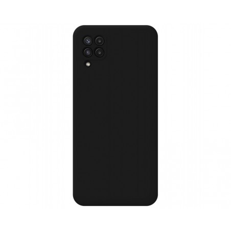 Funda Silicona Líquida Ultra Suave para Samsung Galaxy A22 4G / M22 color Negra