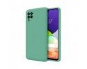 Funda Silicona Líquida Ultra Suave para Samsung Galaxy A22 4G / M22 color Verde