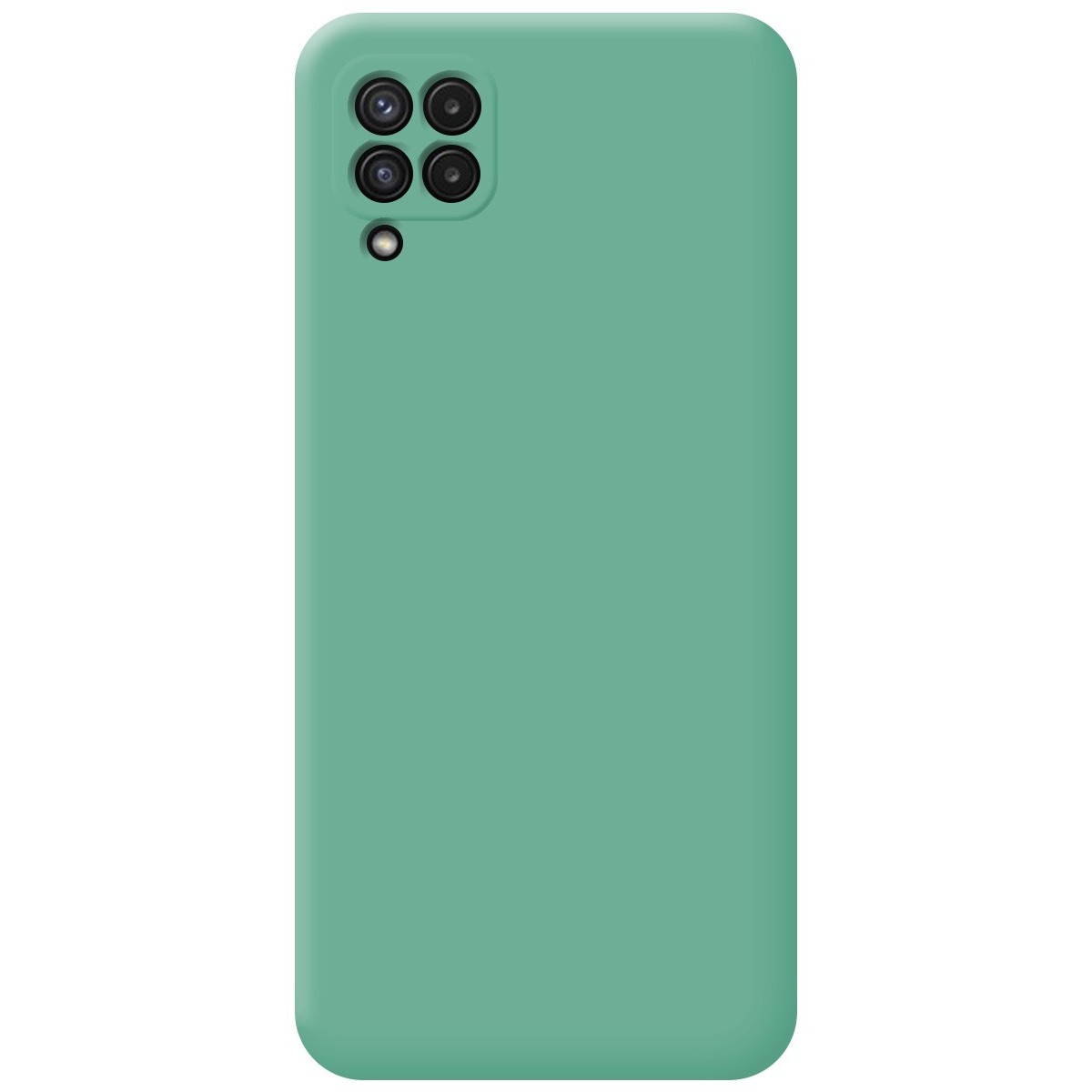 Funda Silicona Líquida Ultra Suave para Samsung Galaxy A22 4G / M22 color Verde