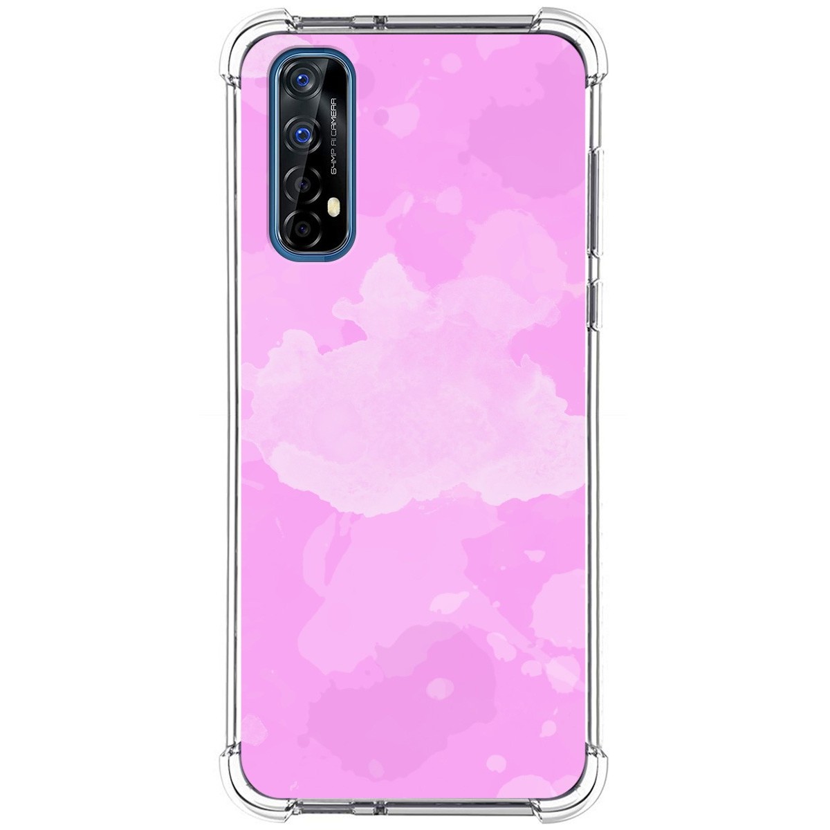 Funda Silicona Antigolpes para Realme 7 diseño Acuarela 04 Dibujos
