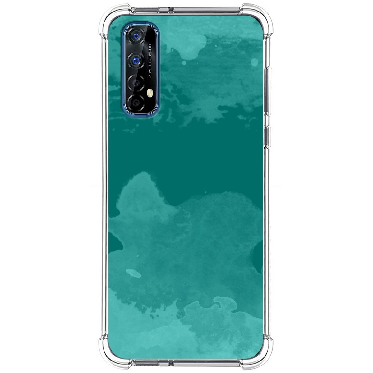 Funda Silicona Antigolpes para Realme 7 diseño Acuarela 06 Dibujos