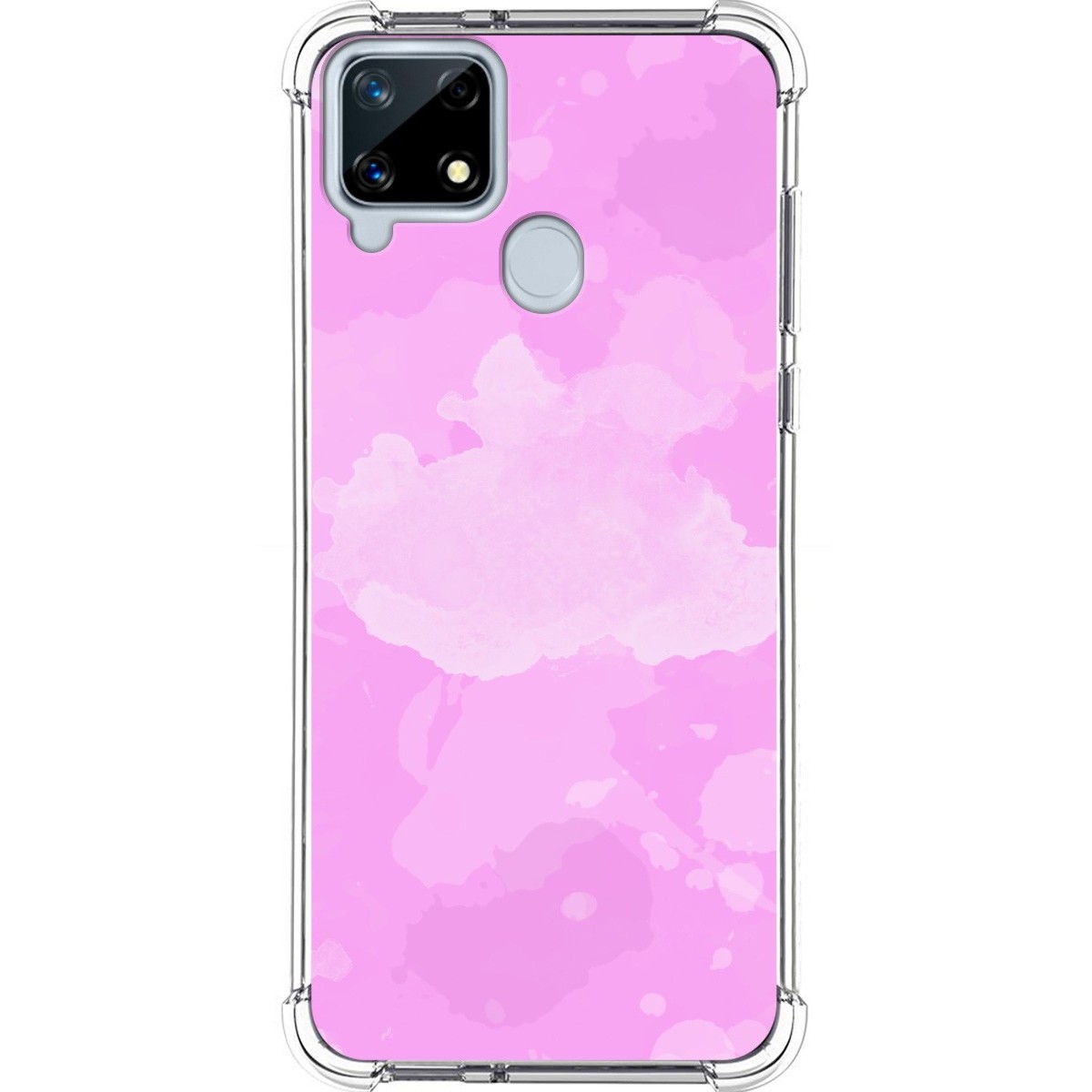 Funda Silicona Antigolpes para Realme 7i / Narzo 30A diseño Acuarela 04 Dibujos