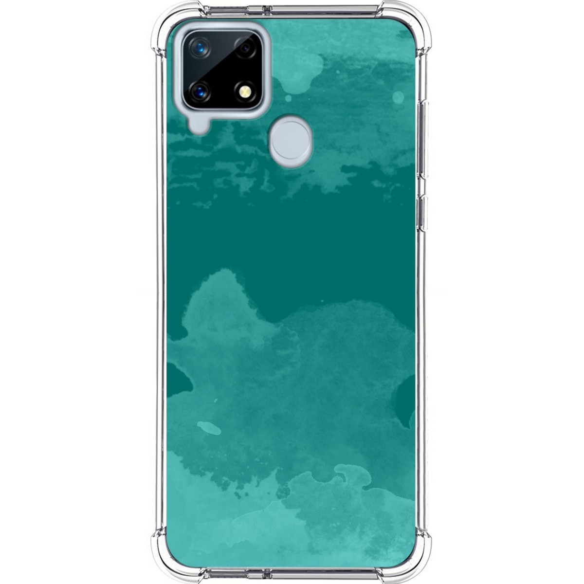 Funda Silicona Antigolpes para Realme 7i / Narzo 30A diseño Acuarela 06 Dibujos