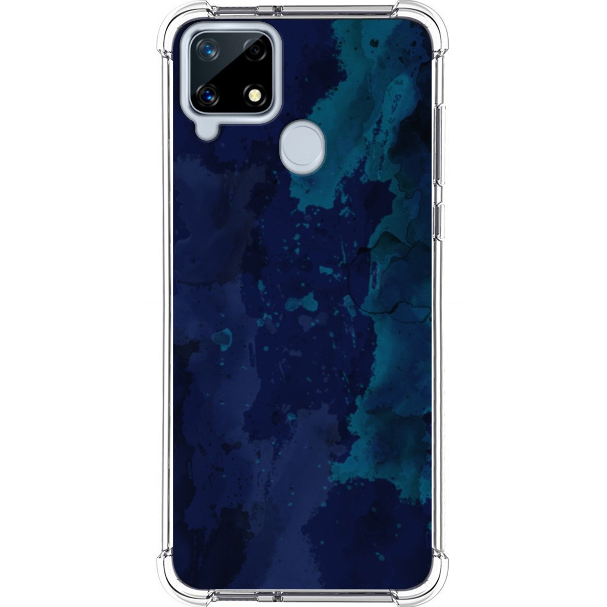 Funda Silicona Antigolpes para Realme 7i / Narzo 30A diseño Acuarela 13 Dibujos