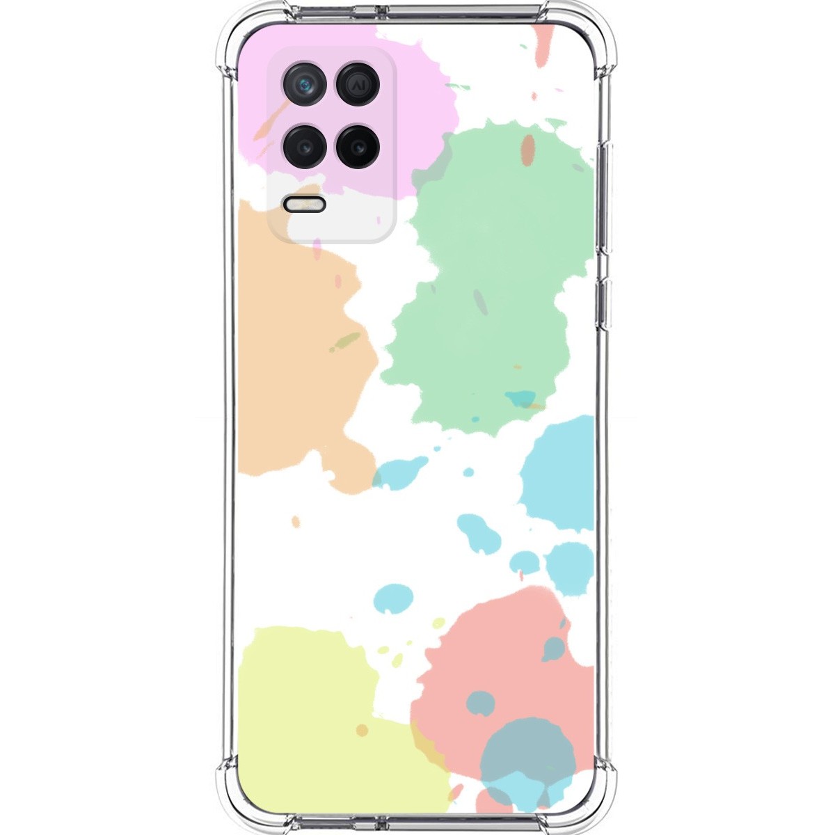 Funda Silicona Antigolpes para Realme 8 5G / Narzo 30 5G diseño Acuarela 05 Dibujos