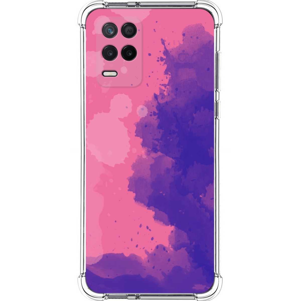 Funda Silicona Antigolpes para Realme 8 5G / Narzo 30 5G diseño Acuarela 07 Dibujos