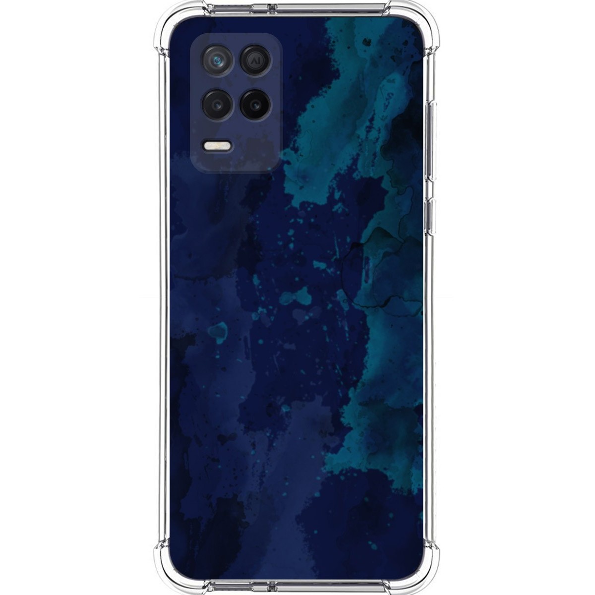 Funda Silicona Antigolpes para Realme 8 5G / Narzo 30 5G diseño Acuarela 13 Dibujos