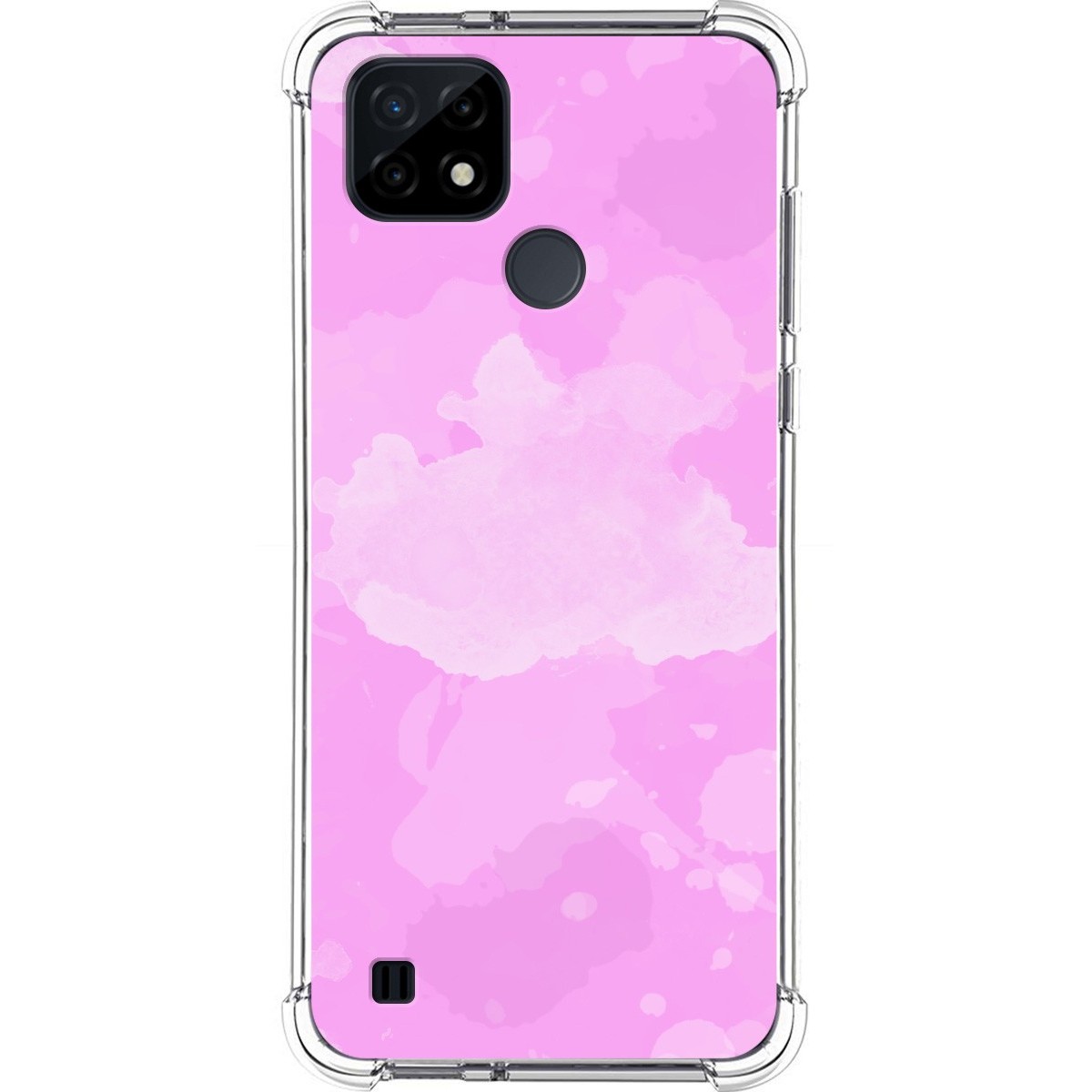 Funda Silicona Antigolpes para Realme C21 diseño Acuarela 04 Dibujos