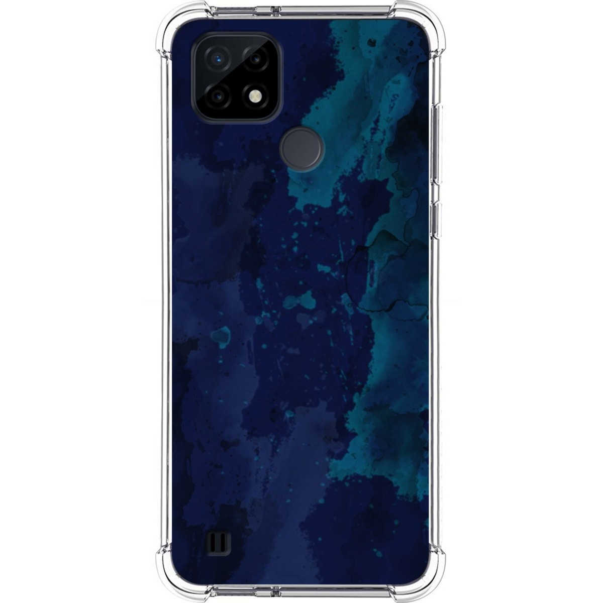 Funda Silicona Antigolpes para Realme C21 diseño Acuarela 13 Dibujos