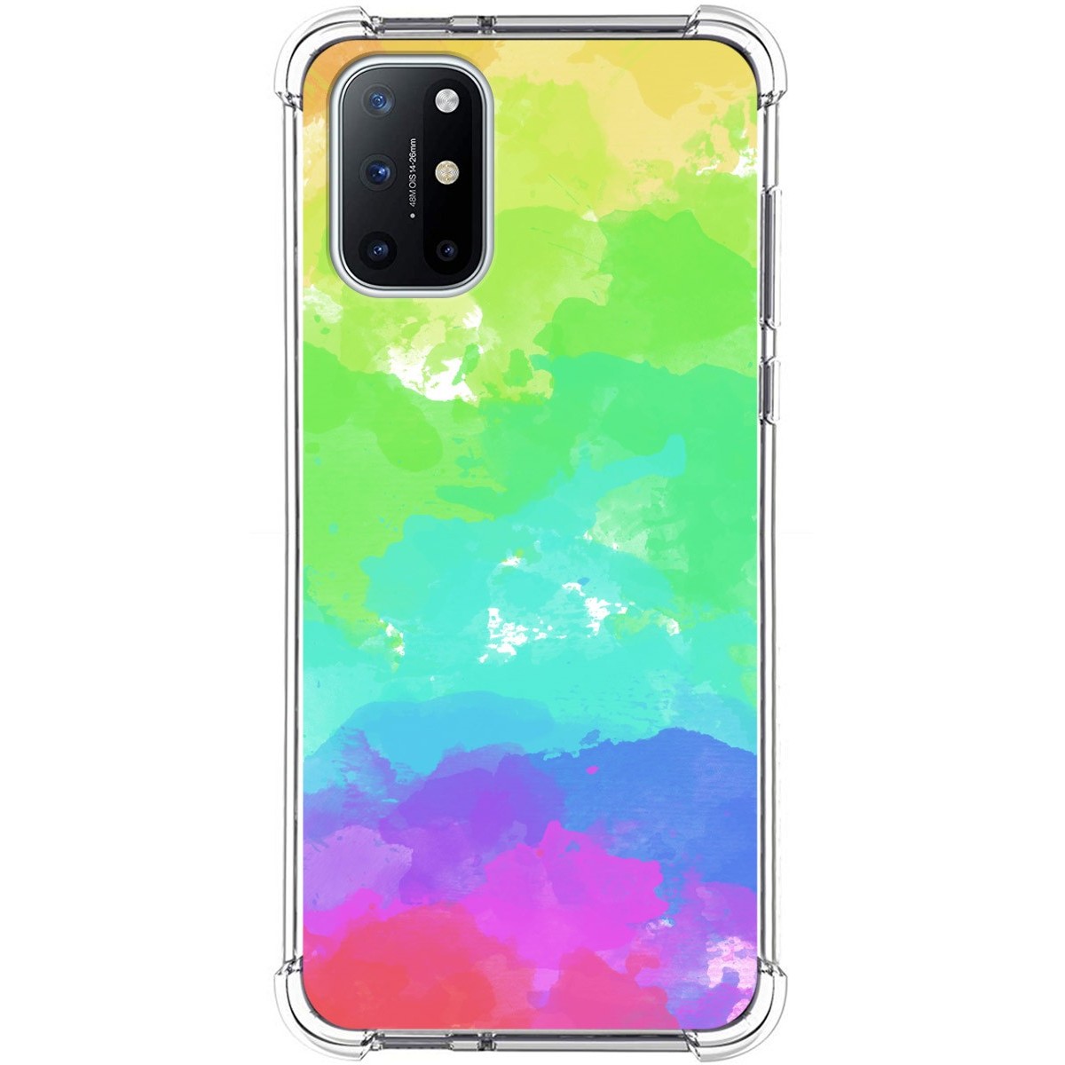 Funda Silicona Antigolpes para OnePlus 8T 5G diseño Acuarela 03 Dibujos