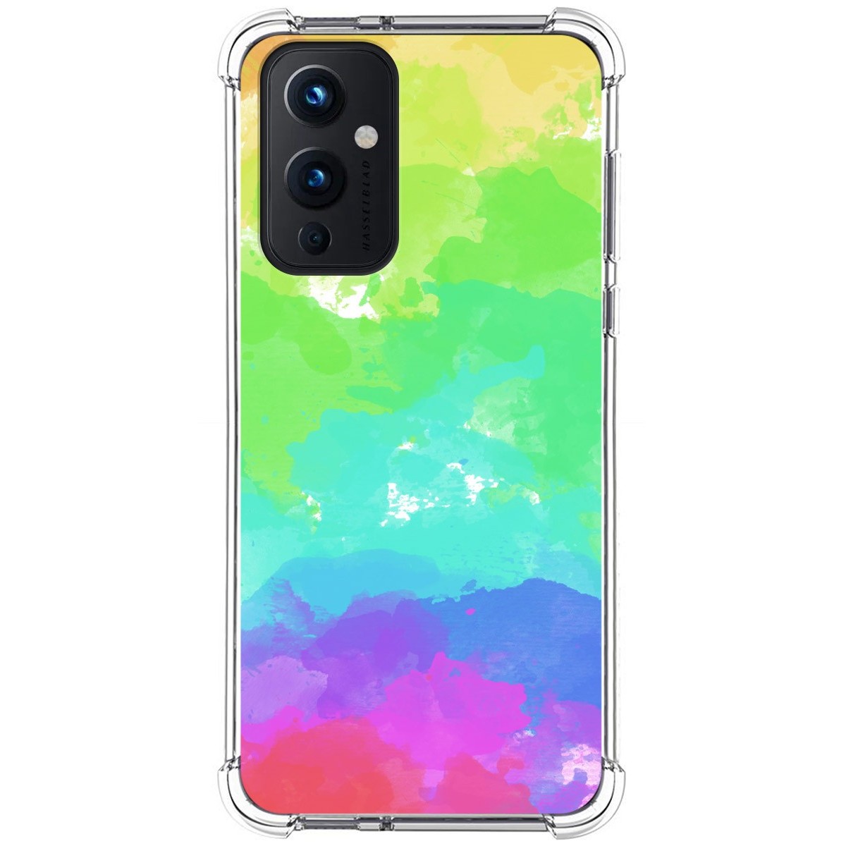Funda Silicona Antigolpes para OnePlus 9 5G diseño Acuarela 03 Dibujos