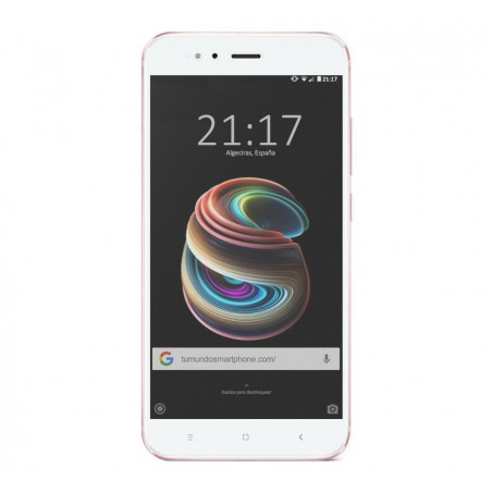 Protector Cristal Templado Frontal Completo Blanco para Xiaomi Mi 5X / Mi A1  Vidrio