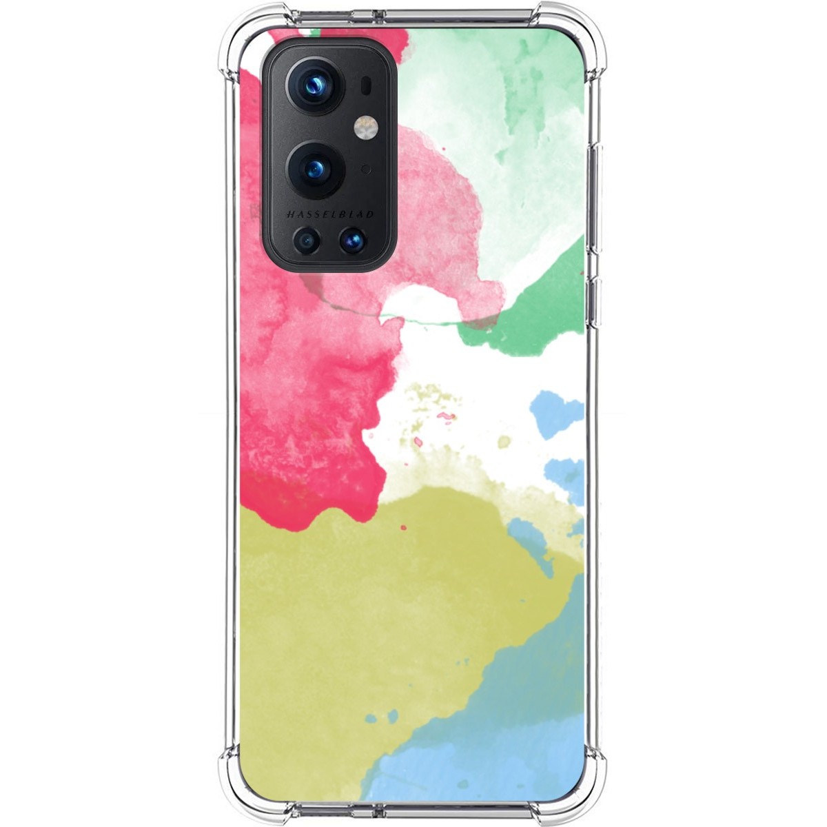 Funda Silicona Antigolpes para OnePlus 9 Pro 5G diseño Acuarela 02 Dibujos