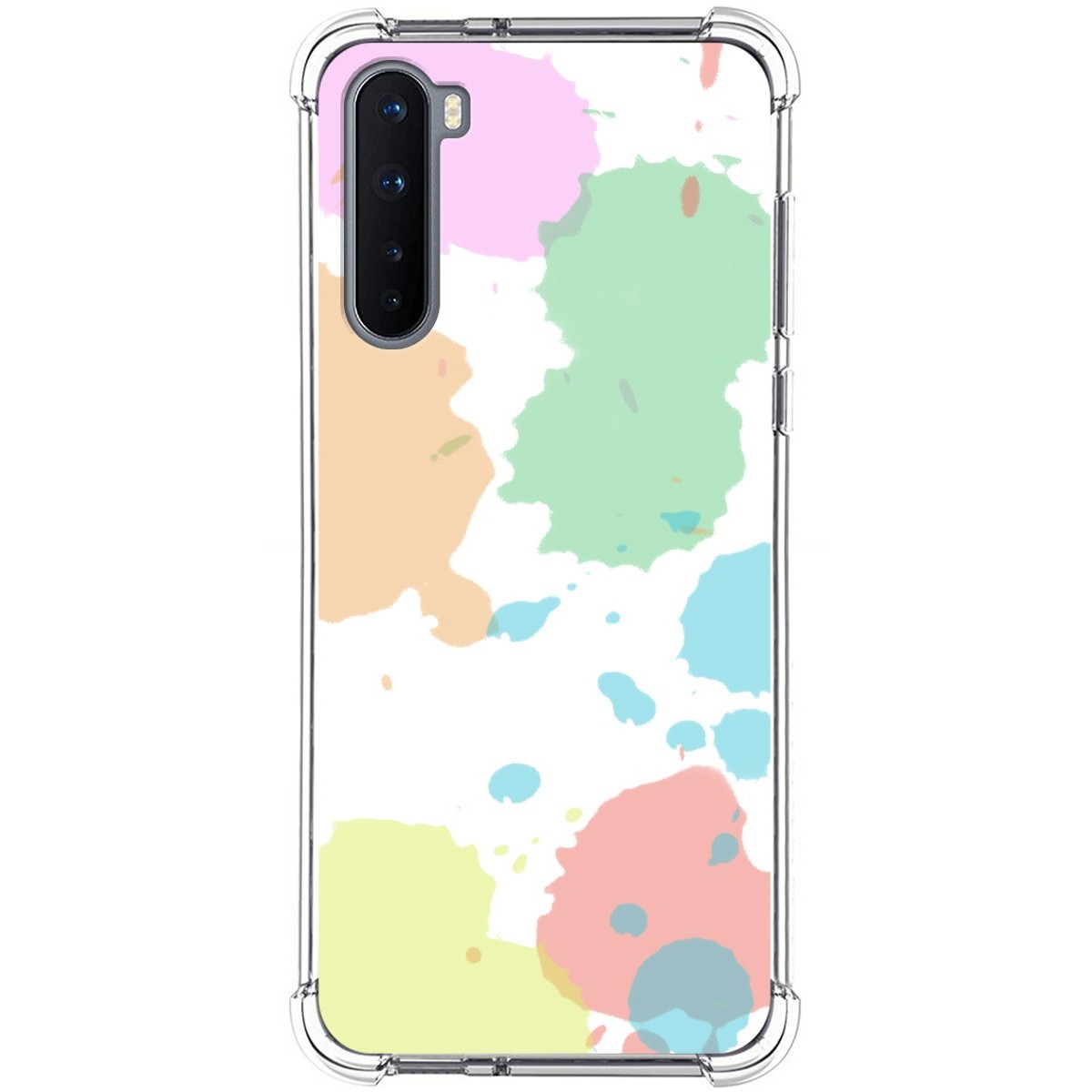 Funda Silicona Antigolpes para OnePlus Nord diseño Acuarela 05 Dibujos