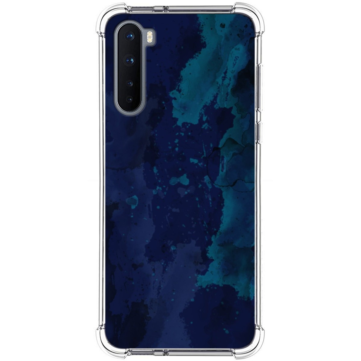 Funda Silicona Antigolpes para OnePlus Nord diseño Acuarela 13 Dibujos