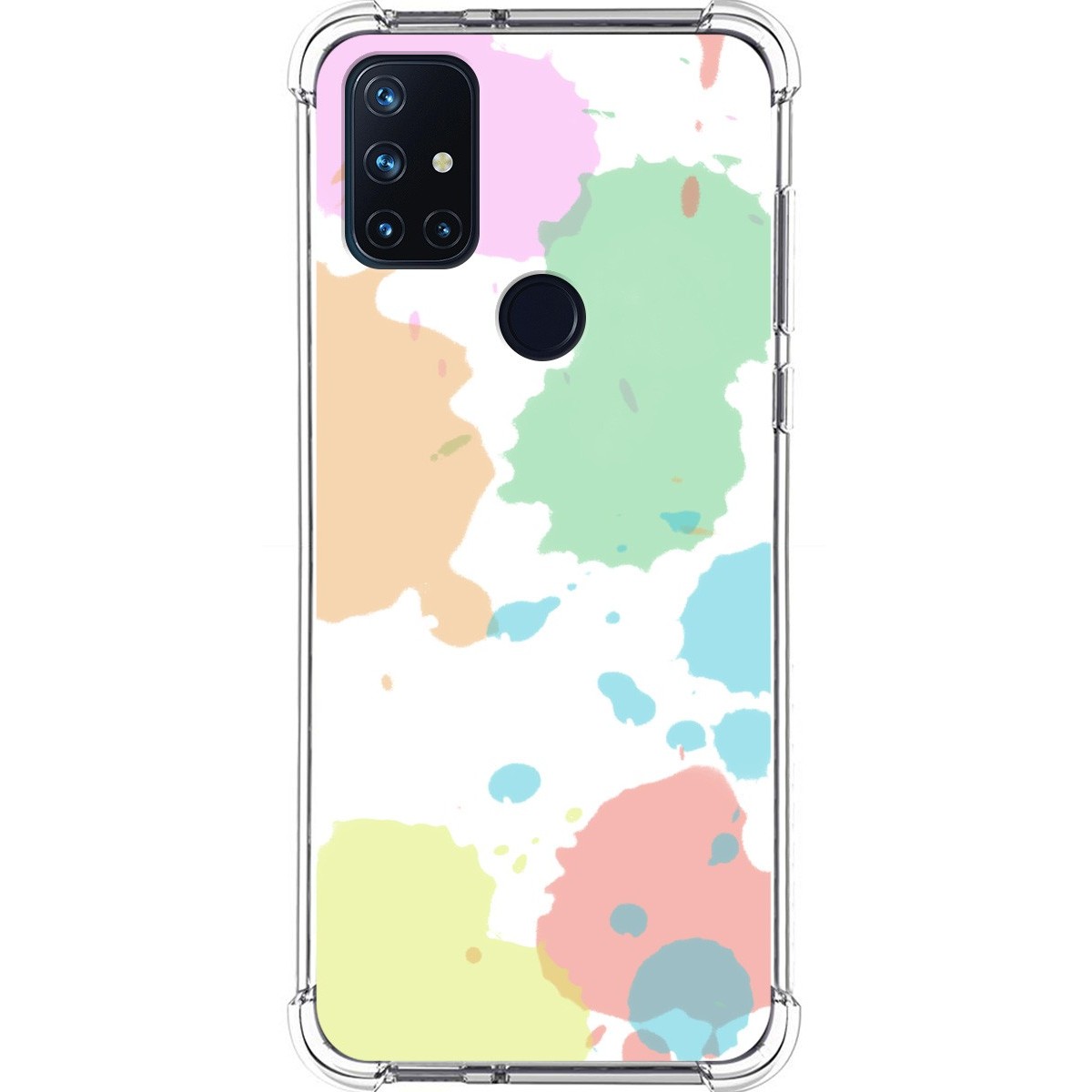 Funda Silicona Antigolpes para OnePlus Nord N10 5G diseño Acuarela 05 Dibujos