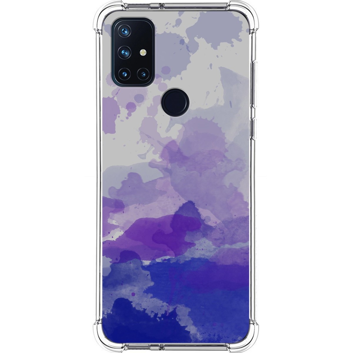 Funda Silicona Antigolpes para OnePlus Nord N10 5G diseño Acuarela 09 Dibujos