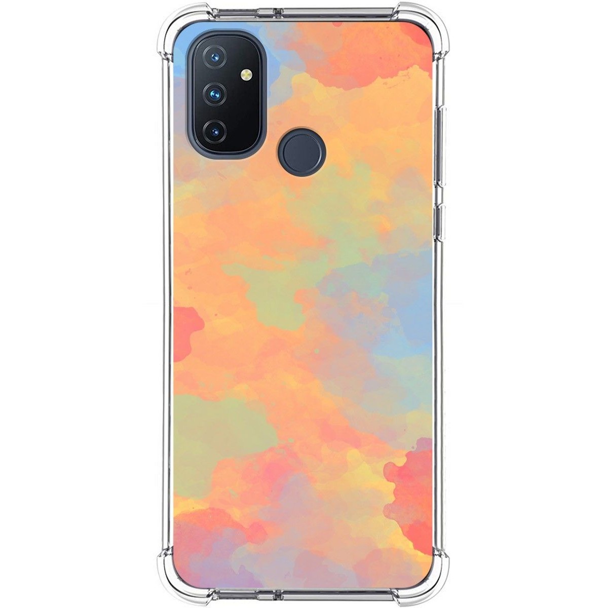Funda Silicona Antigolpes para OnePlus Nord N100 diseño Acuarela 08 Dibujos