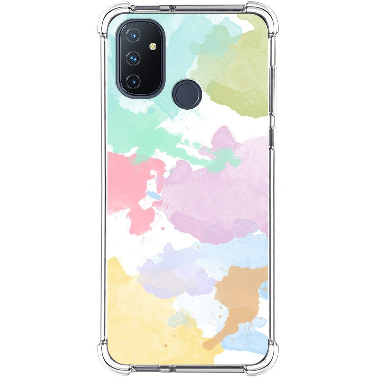 Funda Silicona Antigolpes para OnePlus Nord N100 diseño Acuarela 11 Dibujos