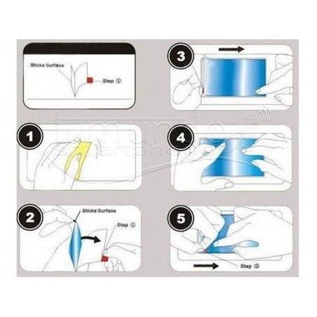 3 X Protector Pantalla Anti-Glare Lg Optimus L7 II P710