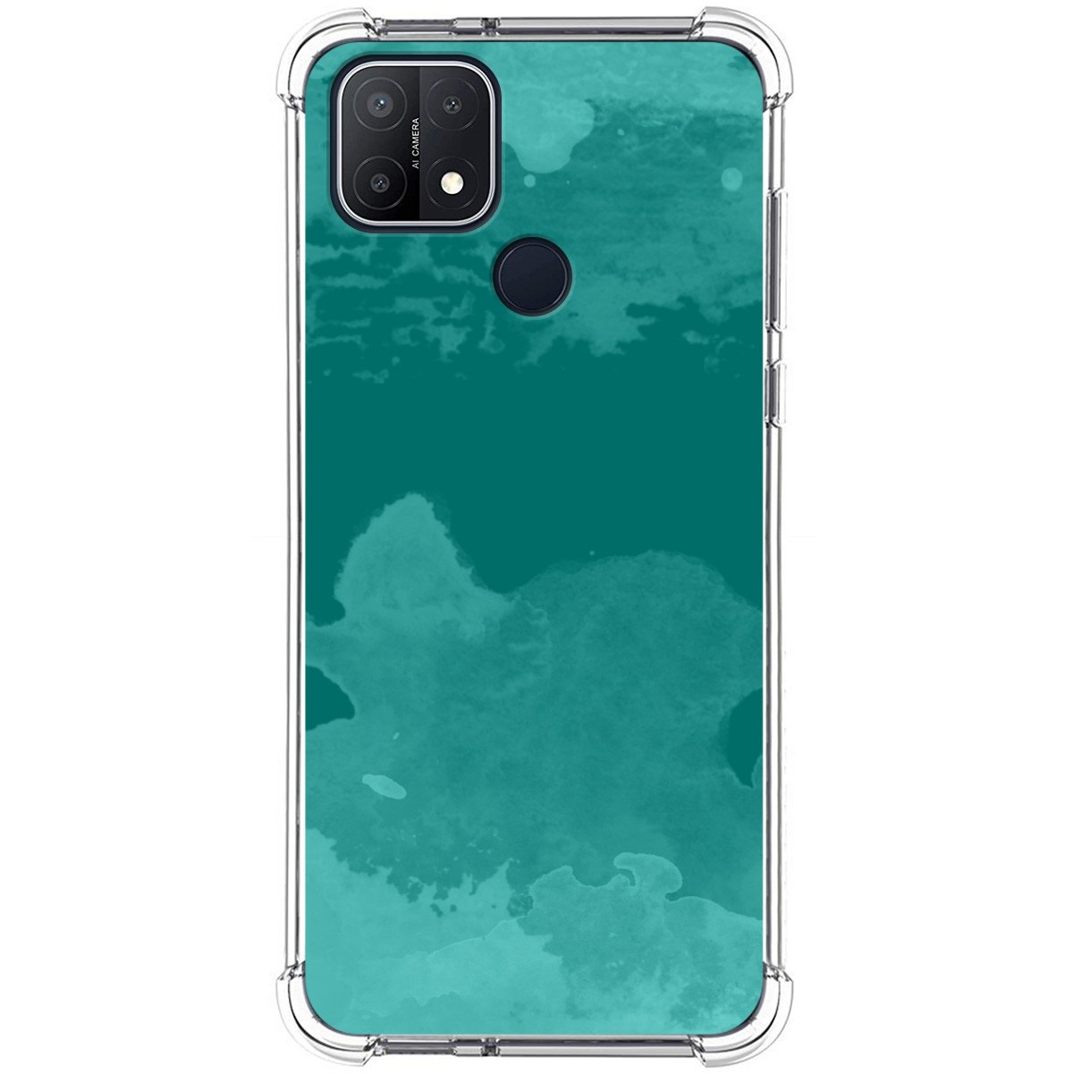 Funda Silicona Antigolpes para Oppo A15 diseño Acuarela 06 Dibujos