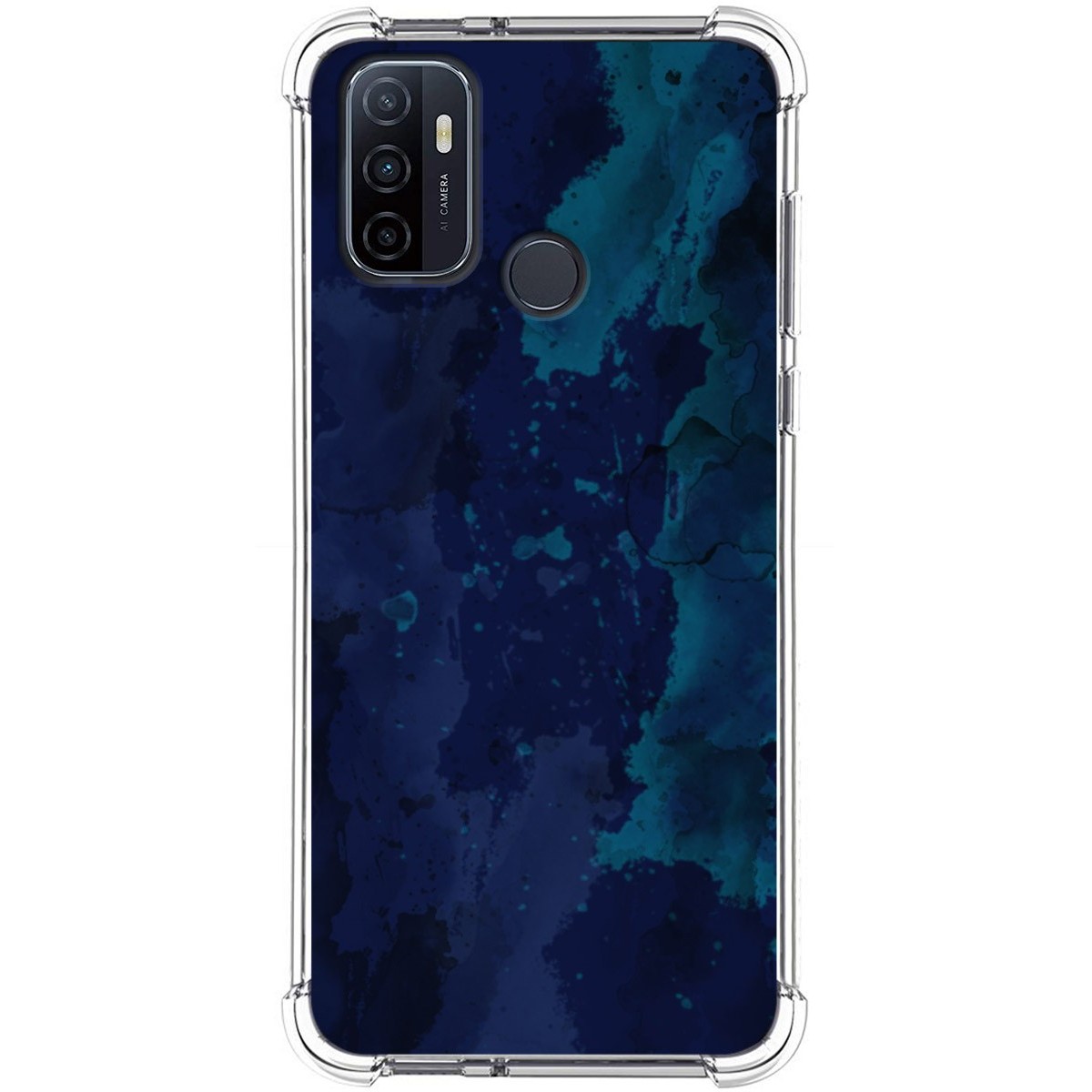 Funda Silicona Antigolpes para Oppo A53 / A53s diseño Acuarela 13 Dibujos