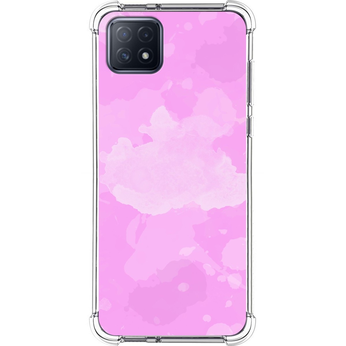 Funda Silicona Antigolpes para Oppo A73 5G diseño Acuarela 04 Dibujos