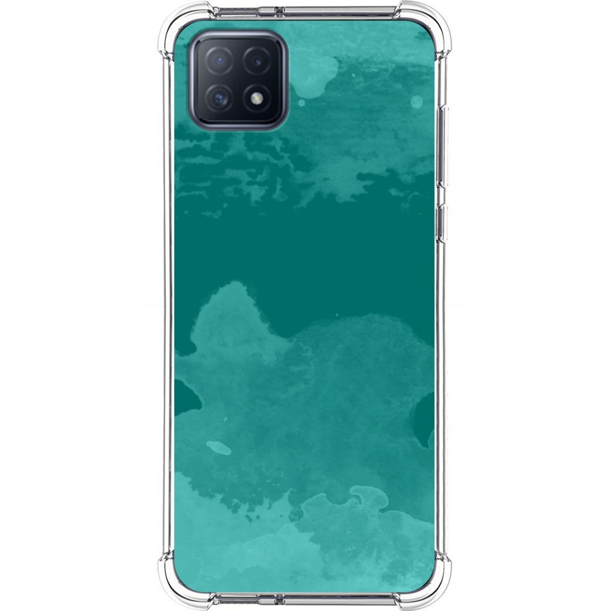 Funda Silicona Antigolpes para Oppo A73 5G diseño Acuarela 06 Dibujos