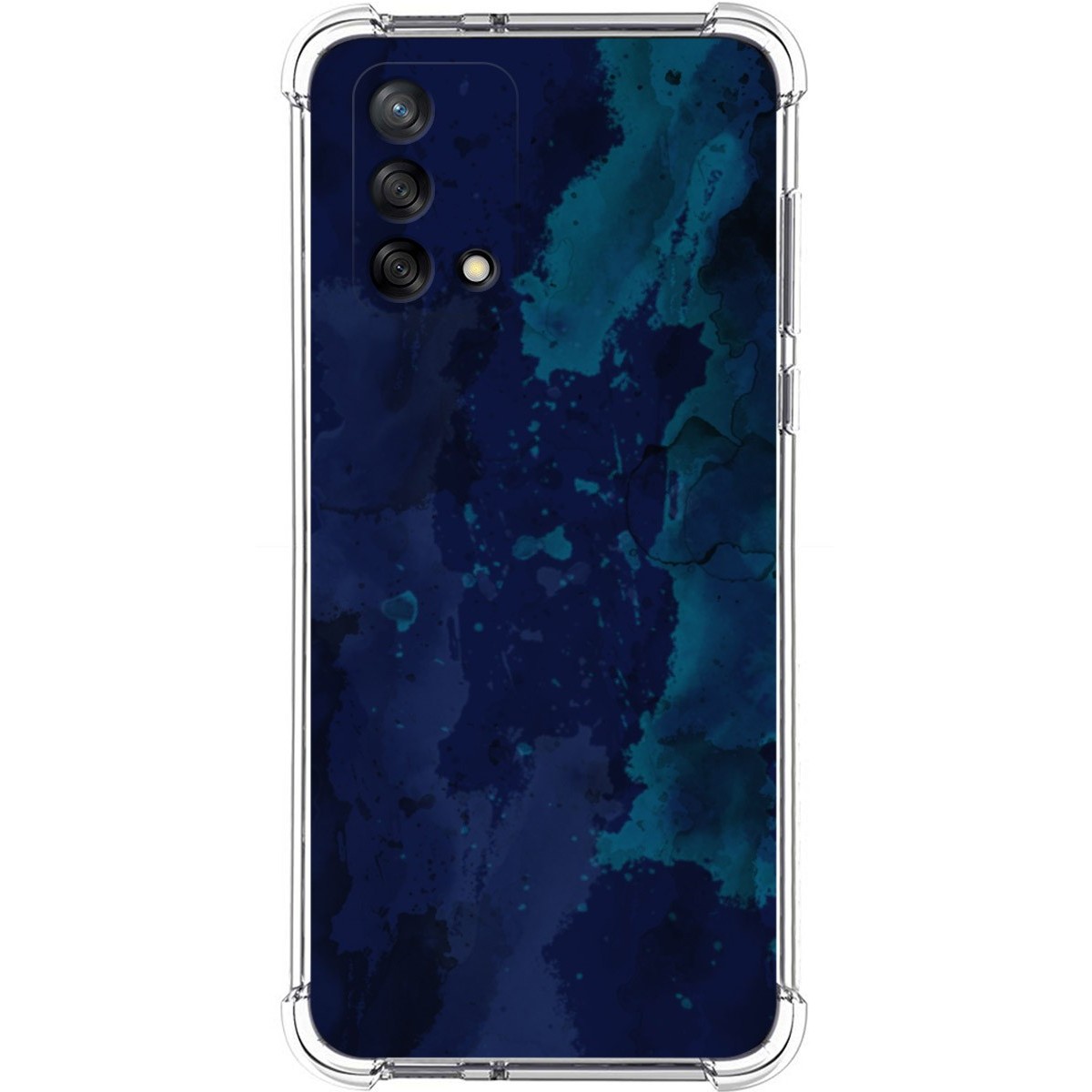 Funda Silicona Antigolpes para Oppo A74 4G diseño Acuarela 13 Dibujos