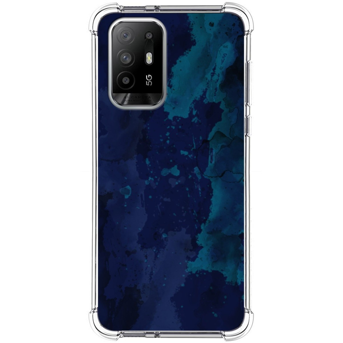 Funda Silicona Antigolpes para Oppo A94 5G diseño Acuarela 13 Dibujos