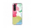 Funda Silicona Antigolpes para Oppo Find X2 Pro diseño Acuarela 02 Dibujos