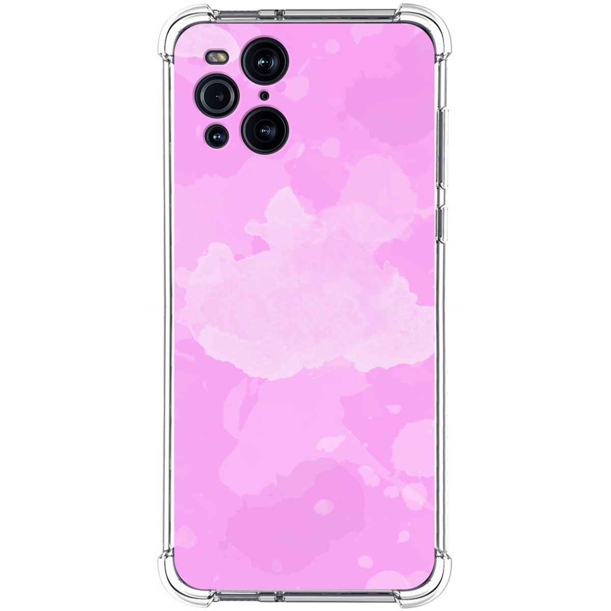 Funda Silicona Antigolpes para Oppo Find X3 Pro 5G diseño Acuarela 04 Dibujos
