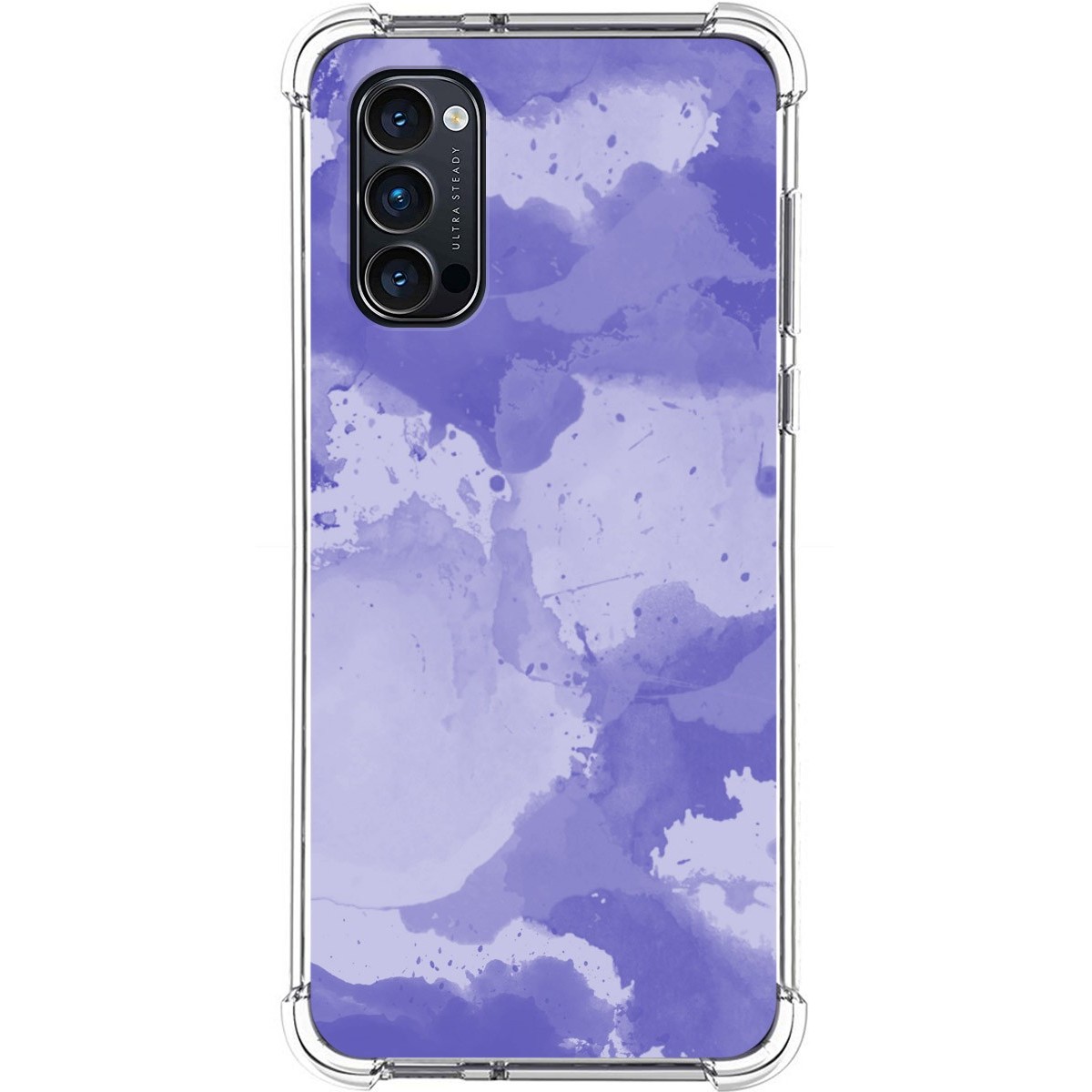 Funda Silicona Antigolpes para Oppo Reno 4 Pro 5G diseño Acuarela 01 Dibujos