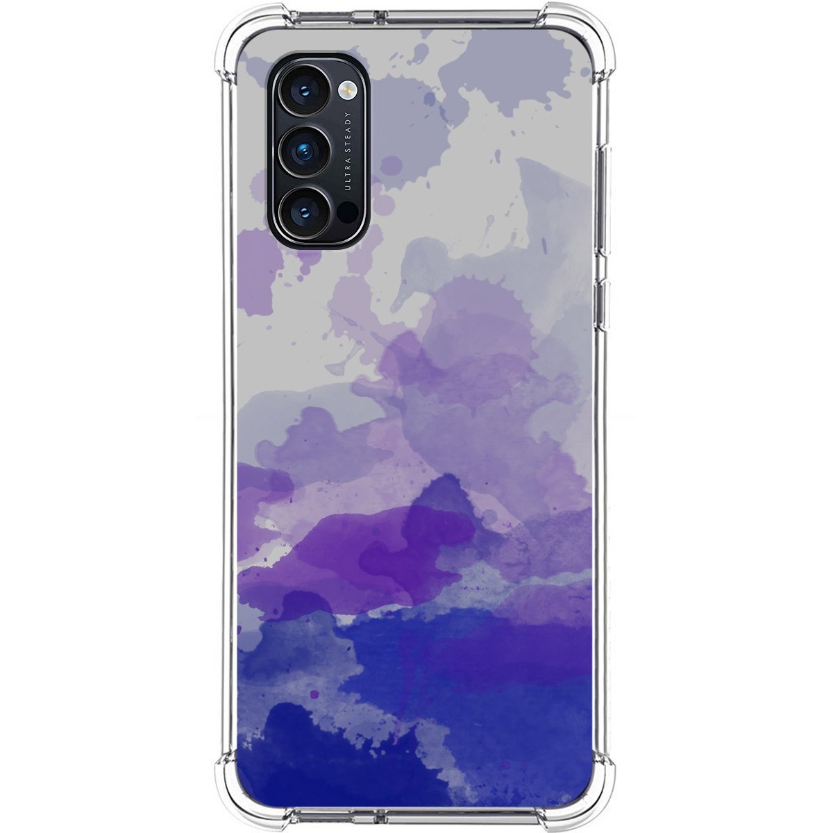Funda Silicona Antigolpes para Oppo Reno 4 Pro 5G diseño Acuarela 09 Dibujos