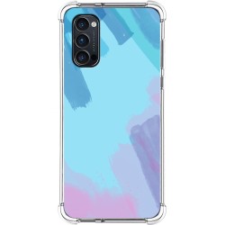 Funda Silicona Antigolpes para Oppo Reno 4 Pro 5G diseño Acuarela 10 Dibujos