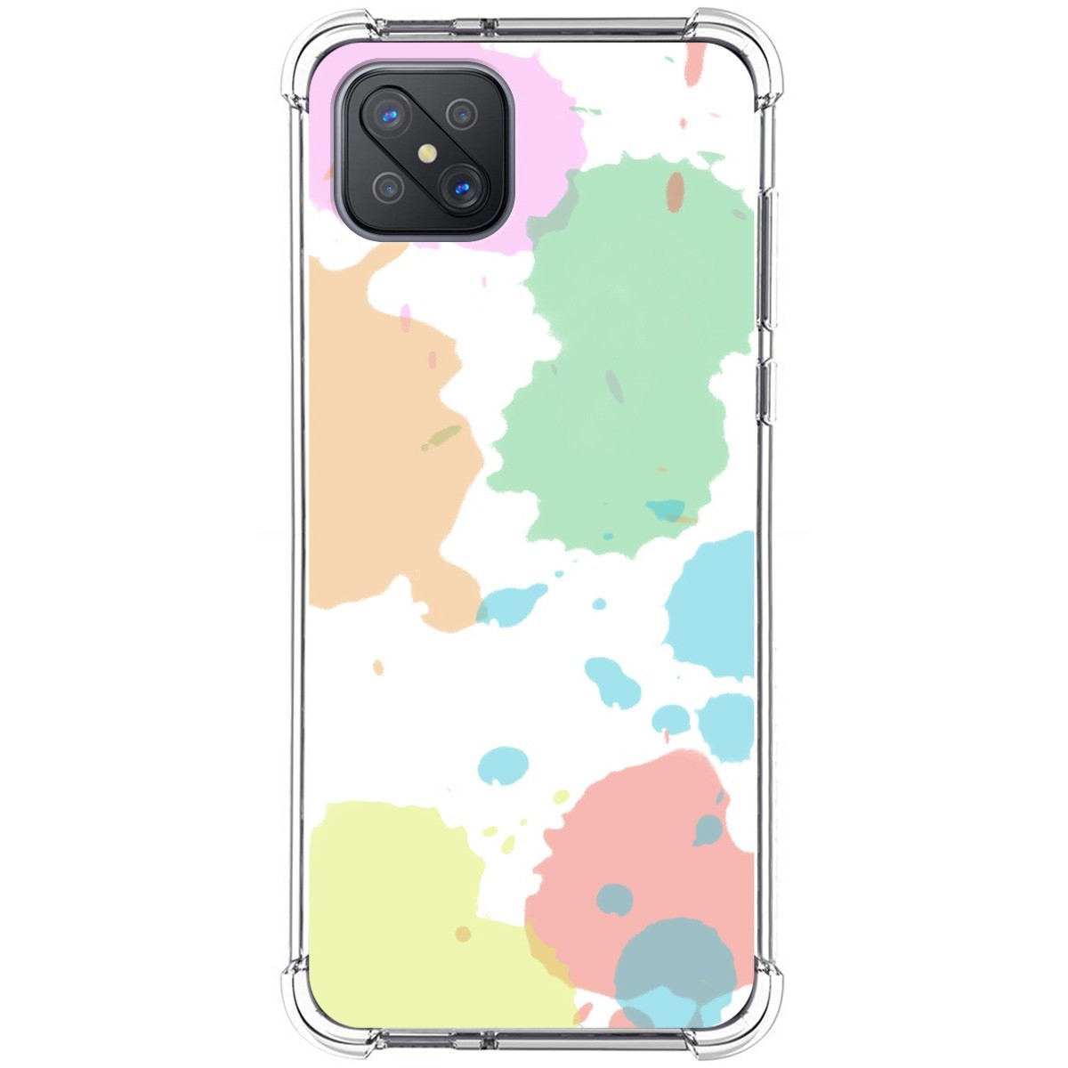 Funda Silicona Antigolpes para Oppo Reno 4Z 5G diseño Acuarela 05 Dibujos