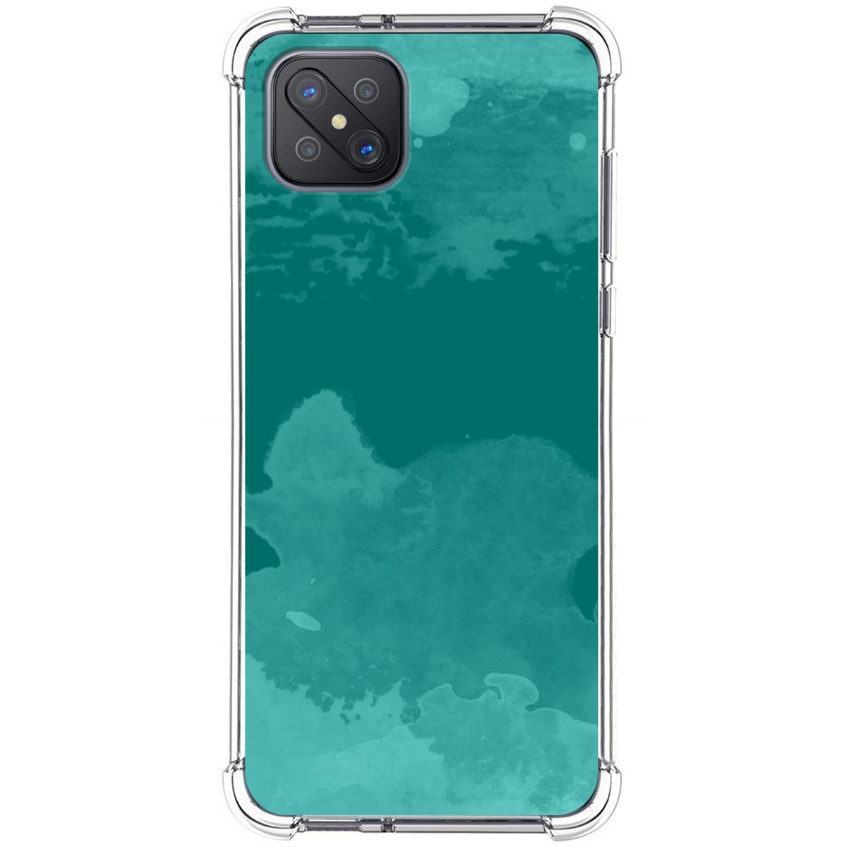 Funda Silicona Antigolpes para Oppo Reno 4Z 5G diseño Acuarela 06 Dibujos