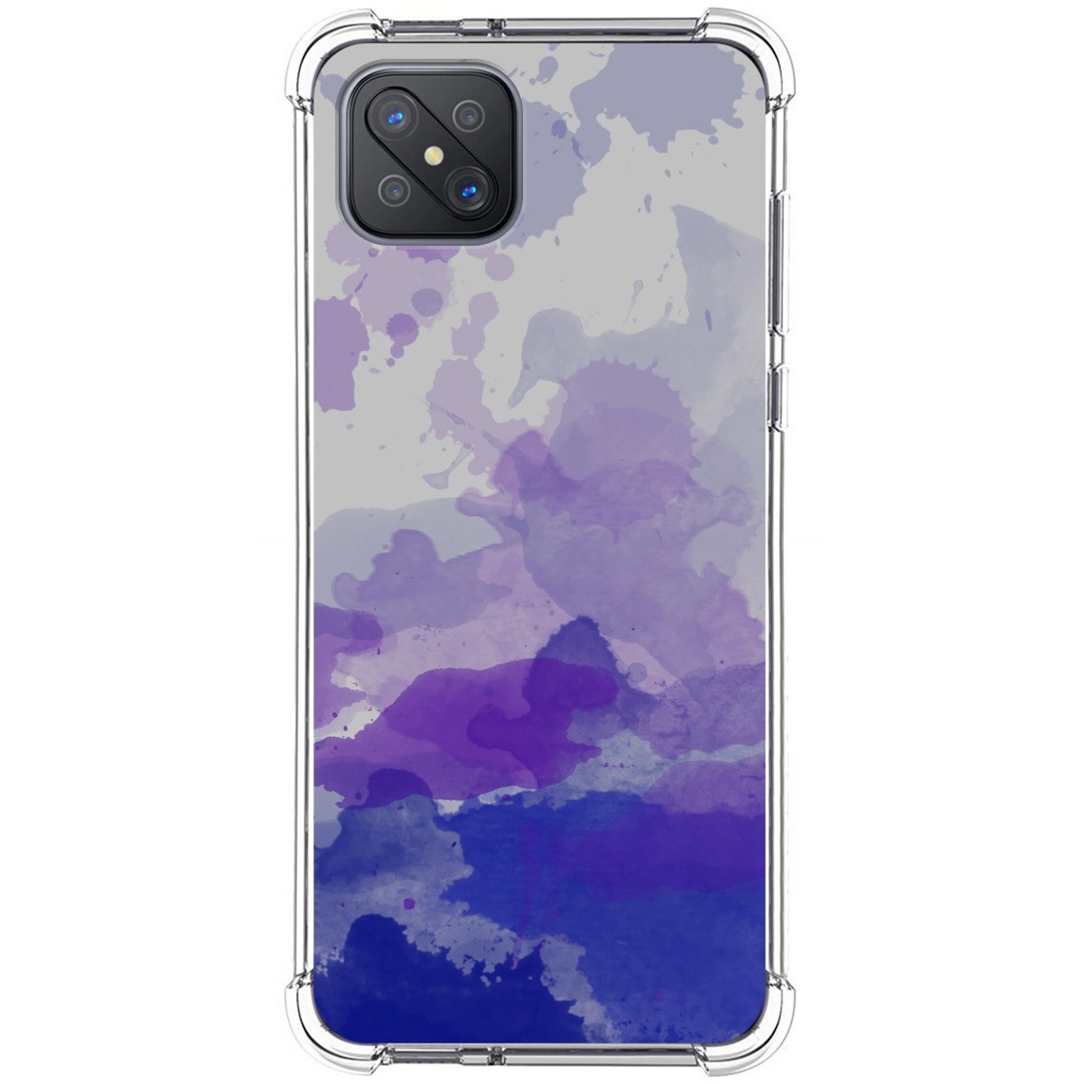 Funda Silicona Antigolpes para Oppo Reno 4Z 5G diseño Acuarela 09 Dibujos