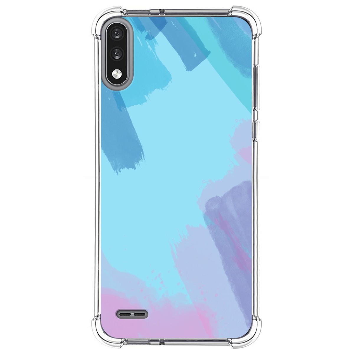 Funda Silicona Antigolpes para Lg K22 diseño Acuarela 10 Dibujos