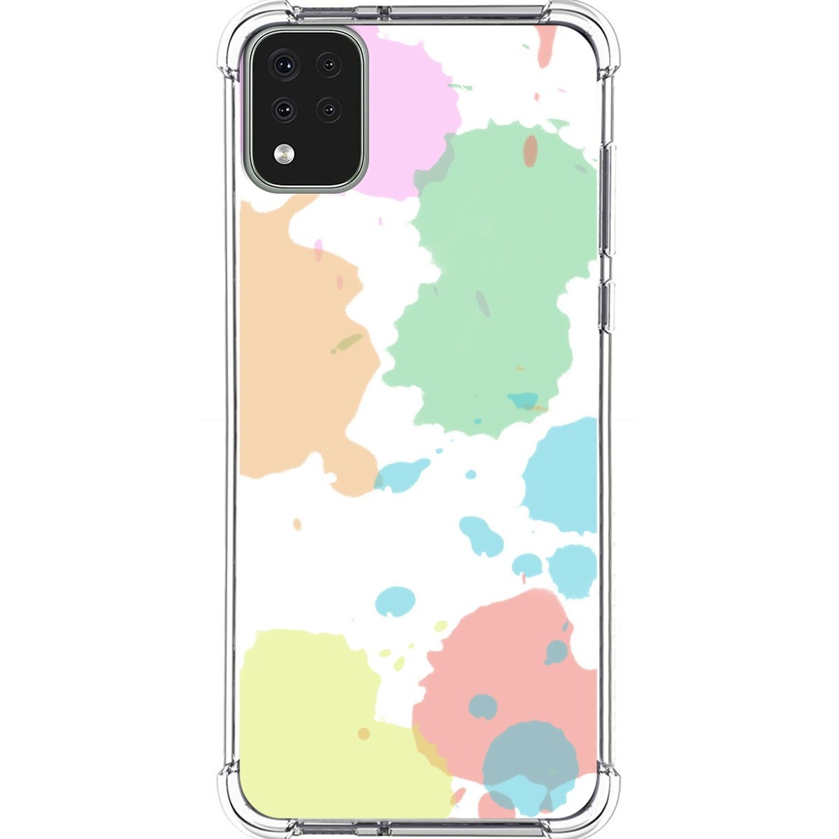 Funda Silicona Antigolpes para Lg K42 diseño Acuarela 05 Dibujos