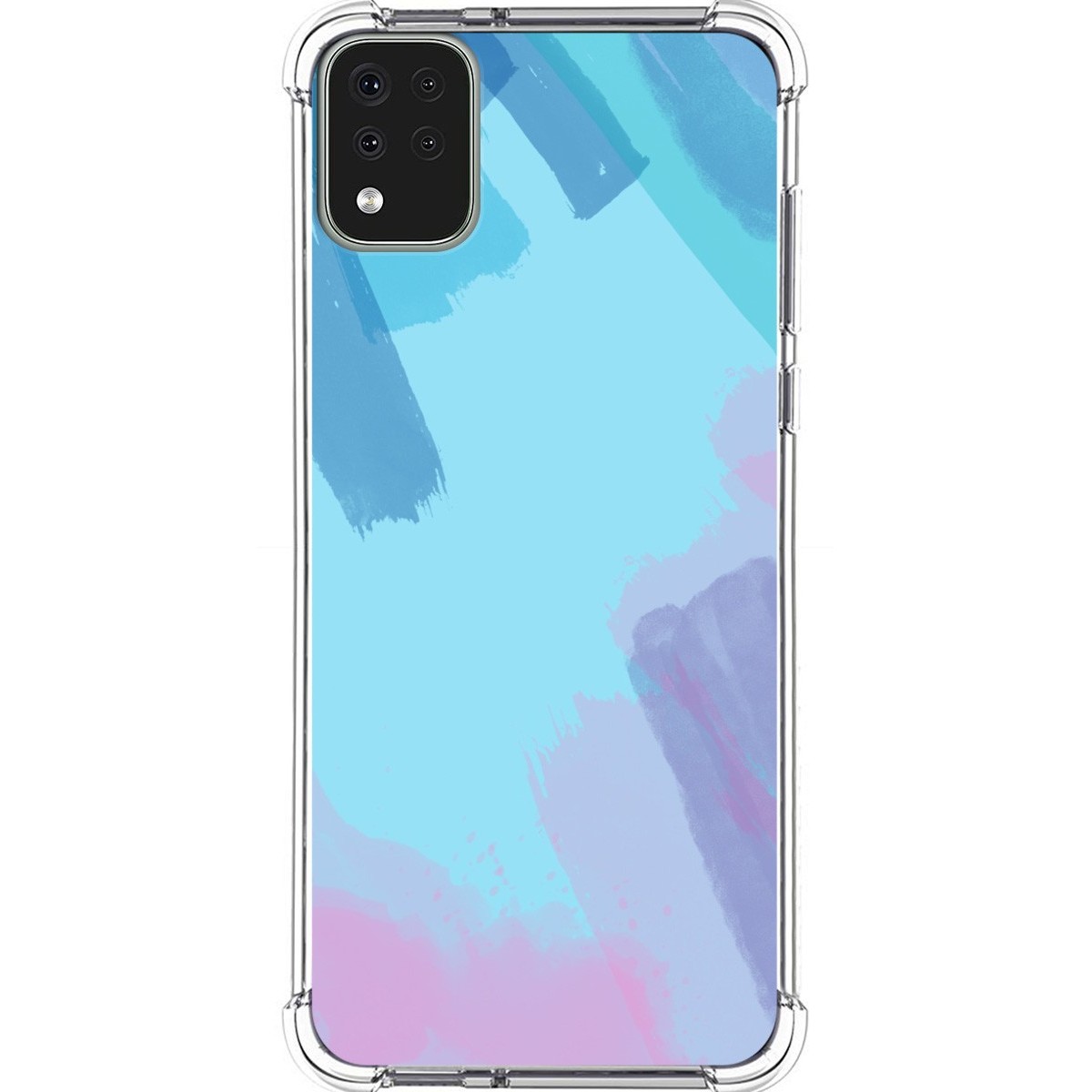 Funda Silicona Antigolpes para Lg K42 diseño Acuarela 10 Dibujos