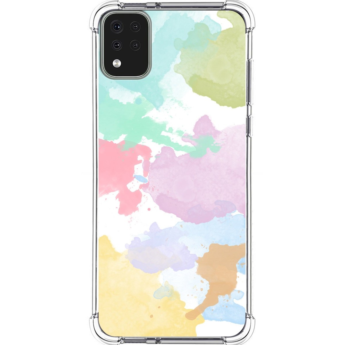 Funda Silicona Antigolpes para Lg K42 diseño Acuarela 11 Dibujos