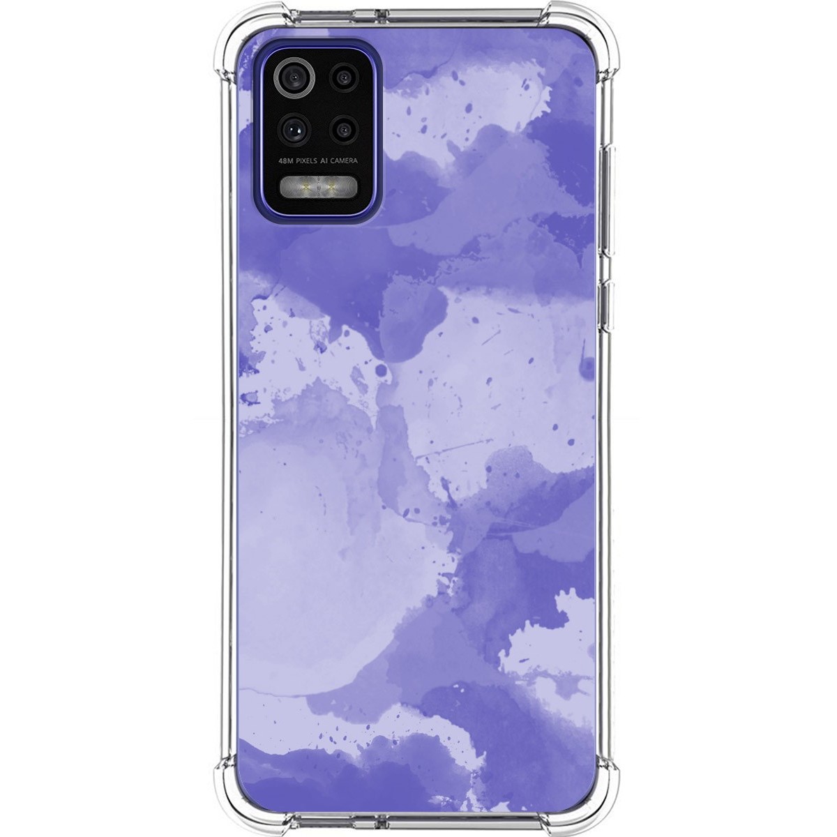 Funda Silicona Antigolpes para Lg K52 diseño Acuarela 01 Dibujos