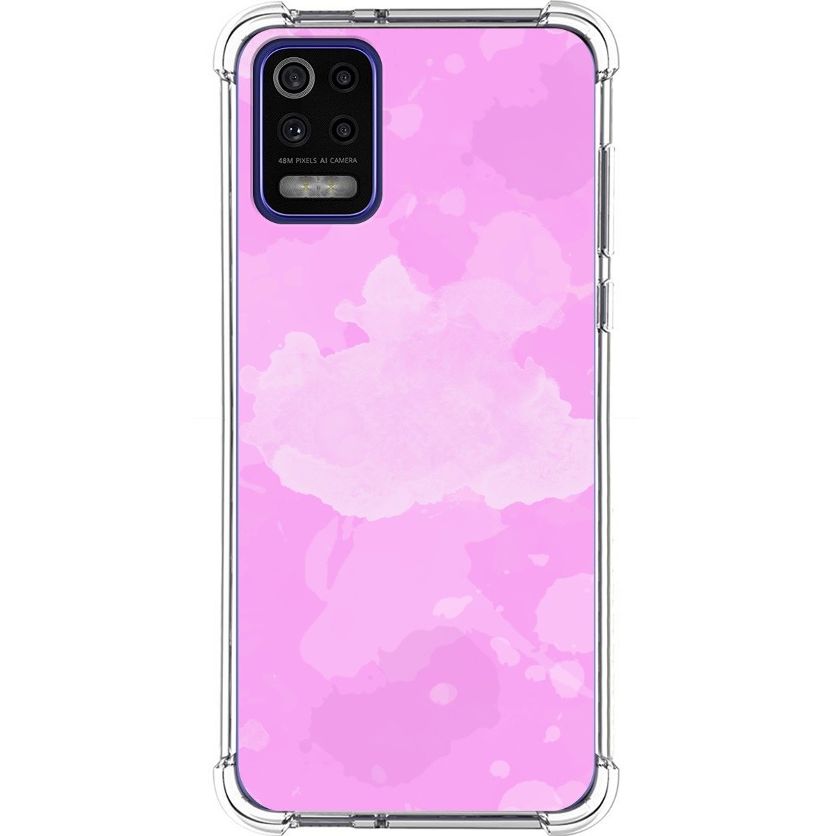 Funda Silicona Antigolpes para Lg K52 diseño Acuarela 04 Dibujos