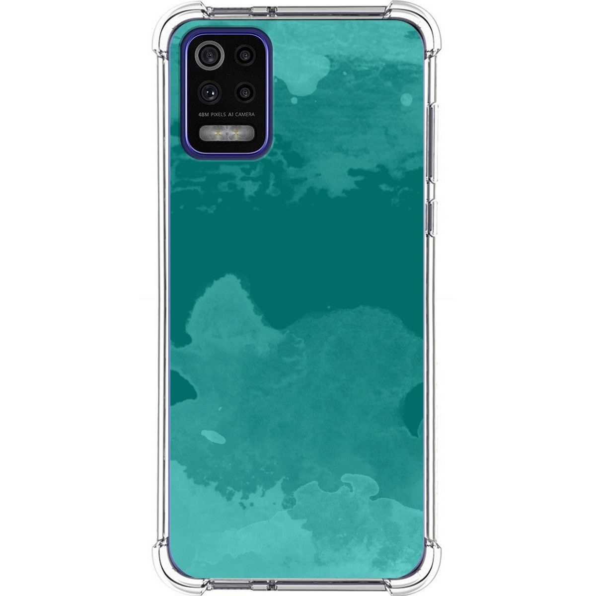 Funda Silicona Antigolpes para Lg K52 diseño Acuarela 06 Dibujos