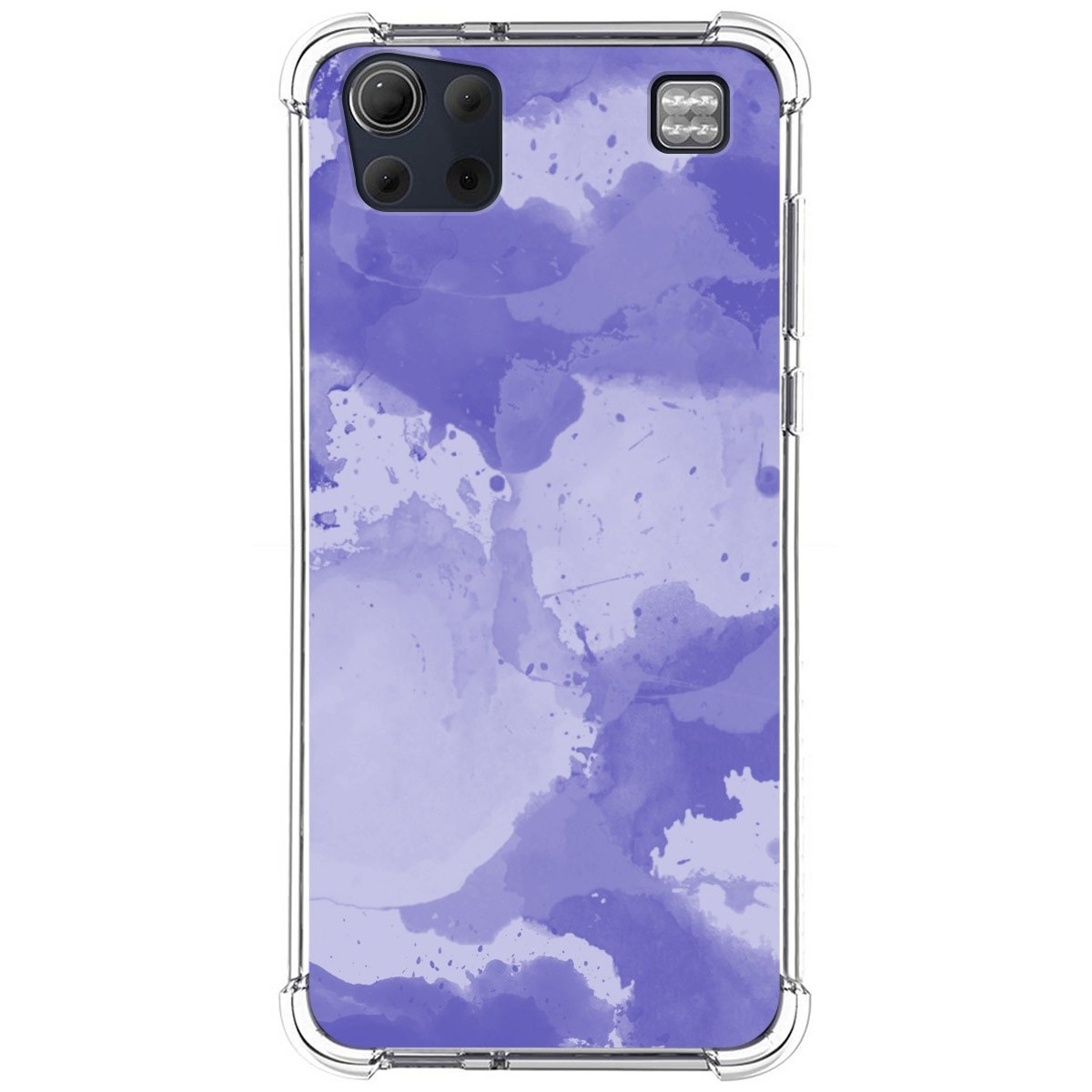 Funda Silicona Antigolpes para Lg K92 5G diseño Acuarela 01 Dibujos